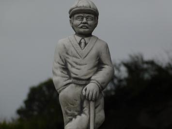 Statue Golfer - 45 cm - Stone