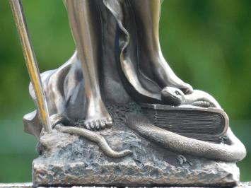 Last one: Statue of Lady Justice - 46 cm - Polystone in Bronze