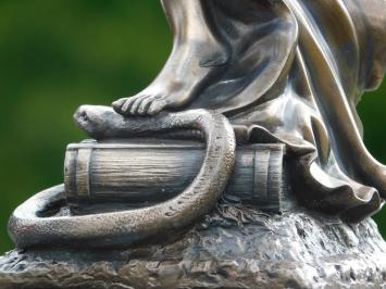 Last one: Statue of Lady Justice - 46 cm - Polystone in Bronze