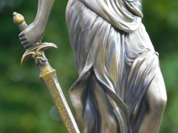 Last one: Statue of Lady Justice - 46 cm - Polystone in Bronze