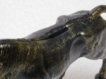 Statue Bull - Money box - 27 cm - Cast iron