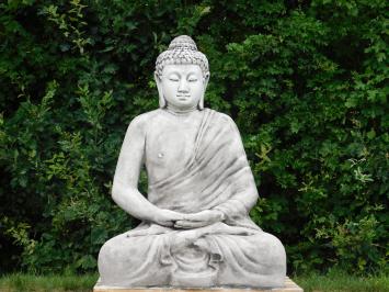 Buddha Statue XXL - 155 cm High | Solid Stone Garden Statue