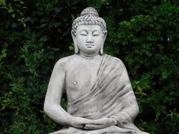 Buddha Statue XXL - 155 cm High | Solid Stone Garden Statue