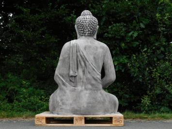 Buddha Statue XXL - 155 cm High | Solid Stone Garden Statue