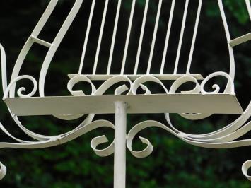 Book stand Old White - 56 cm - Metal
