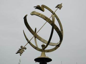 One-off: Demo Model Sundial - 95 cm - Brass with Alu