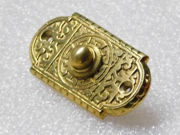 Elegant Doorbell - 8 x 4 cm - Brass