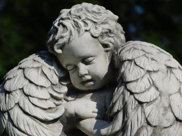 Statue Angel with Wings - 57 cm - Stone