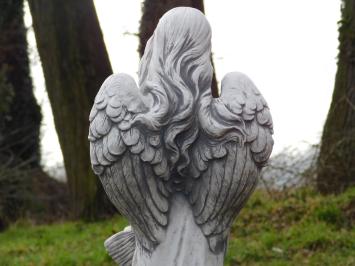 Statue Angel with a Basket - 62 cm - Stone