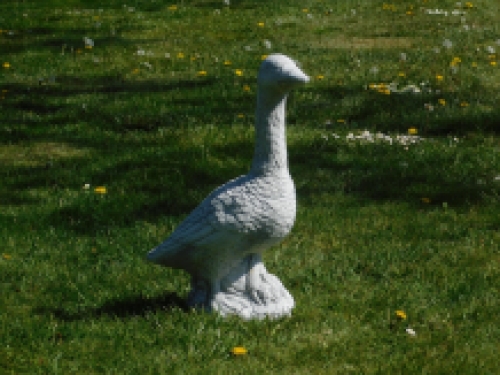Statue Goose - 60 cm - Solid Stone