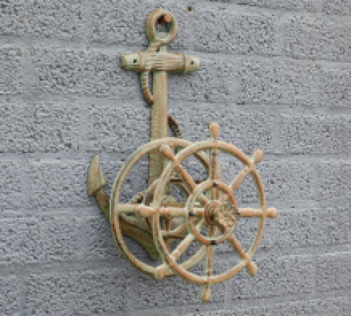 Wasserschlauchhalter mit Anker