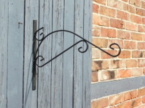Decorative wall hook - hanging basket hook