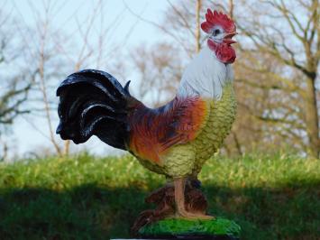 Rooster in Colour - 45 cm - Polystone