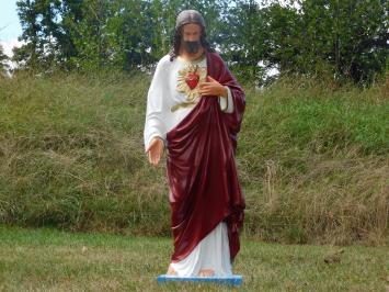 Sacred Heart Statue of Jesus XL - 113 cm - Polystone