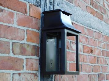 Wall lamp Black - Aluminium - Hotel lamp - with Glass