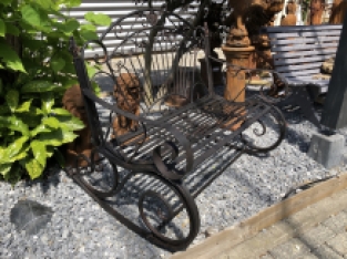 Classic Swing Bench - Brown-Rust