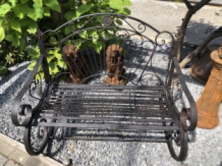 Classic Swing Bench - Brown-Rust