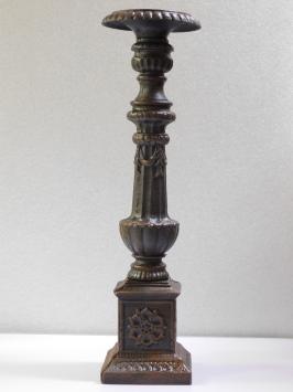Kerzenständer aus Gusseisen – 70 cm – Braun