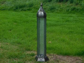 Grote Metalen Lantaarn | Staand of Hangend | Bijzondere Uitstraling | 110 cm hoog