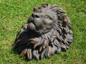Löwenkopf aus Stein - 50 x 40 cm