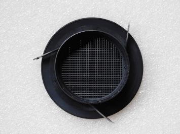 Air vent with mesh - Round 14 cm - Plastic