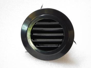 Air vent with mesh - Round 14 cm - Plastic