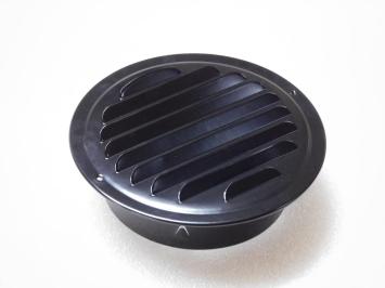 Entlüfter mit Netz - 19 cm - Rund - Metall