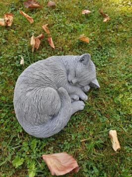Gartenskulptur Katze, Katze, Geschenk