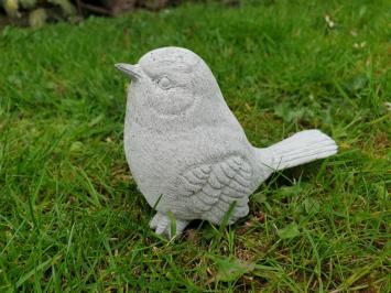 Süße Gartenfigur eines Spatzes, Vogels