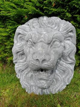 Lion's head as a gargoyle.