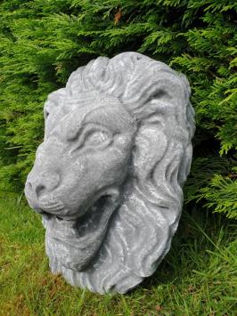Lion's head as a gargoyle.
