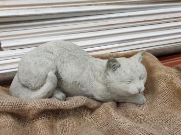 Garden statue of a cat, chintia