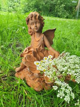 bird feeder, bird, cast iron