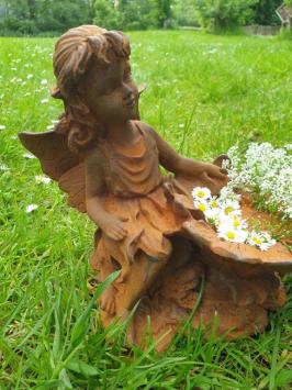 bird feeder, bird, cast iron