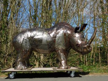 Rhinoceros ‘’Rino‘’ XXL - 130 x 210 cm - Handmade and Unique