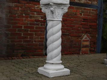Statue Nike auf Sockel XL – 194 cm – Stein – Gartenstatue