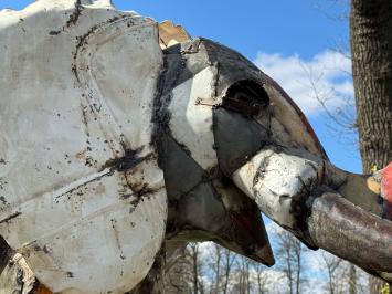 Elefant in Farbe - 160 cm - Handgefertigt & Einzigartig