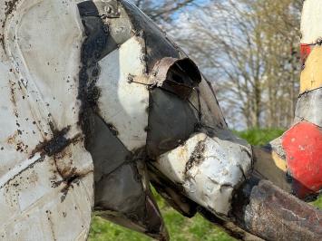 Elefant in Farbe - 160 cm - Handgefertigt & Einzigartig