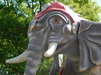 Einmalig: Elefant XXL - 340 x 400 cm - Einzigartiges Bild
