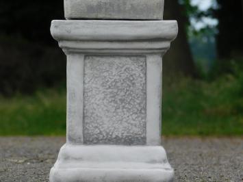 Pferdekopf auf Sockel - 83 cm - Stein