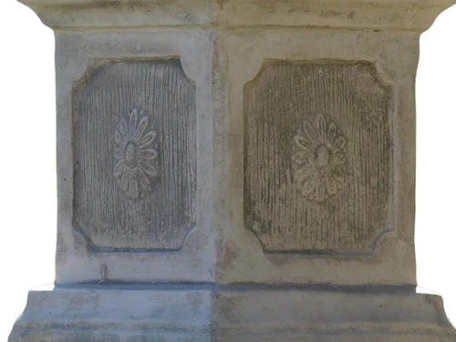 Pedestal Small - 25 cm - Square - Solid Stone