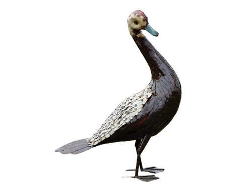 Mute Swan - 128 cm - Unique and Handmade from Metal