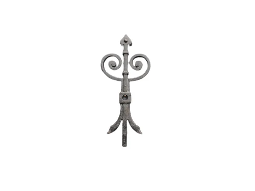 Wall anchor with screw holes – Cast iron