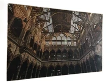 Wonderful piece of art on aluminium, big, the trade fair in Antwerp, fascinating!