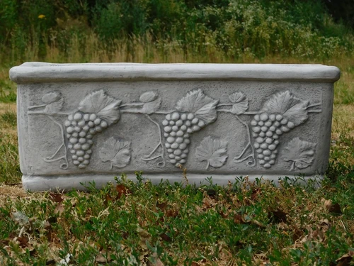 Blumenkasten Trauben - 75 cm - Stein