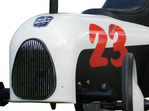 Vintage Car - Black White #23 - 74 x 40 cm - Metal