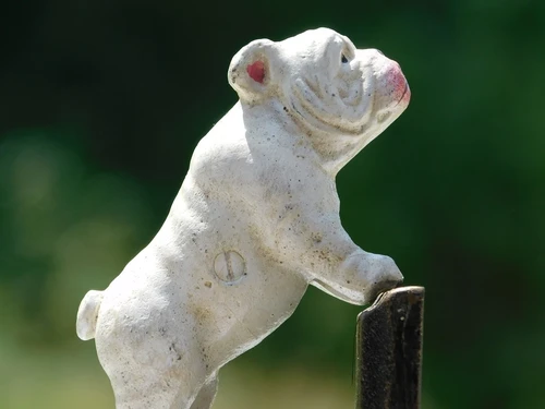 Bulldog Bookend Set – Cast Iron
