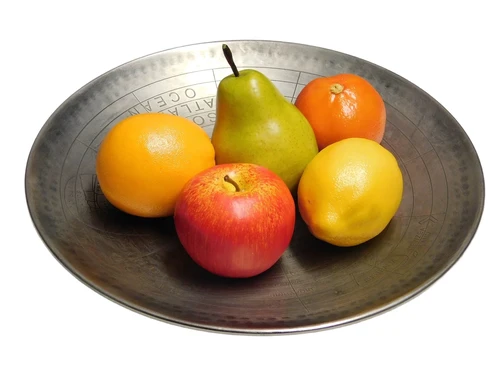 Set Kunstfruit – Appel, Peer, Citroen, Mandarijn & Sinaasappel – 5-delig