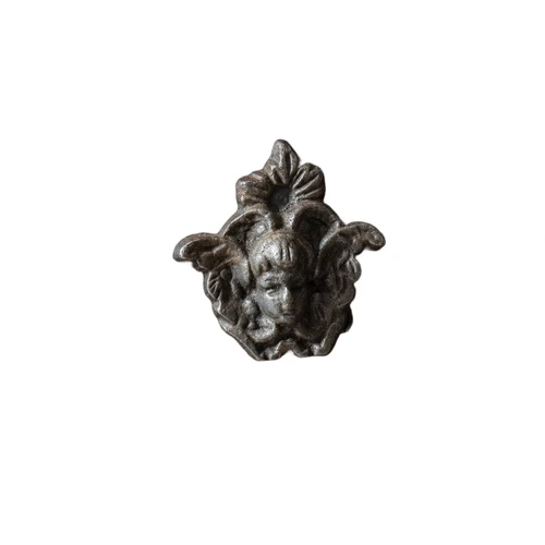 Unique antique wooden desk with wood carvings – classic look