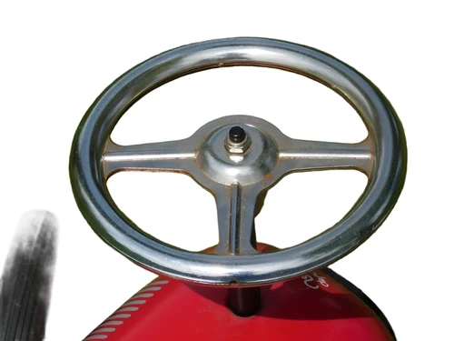 Vintage Car - Red - 76 x 40 cm - Metal